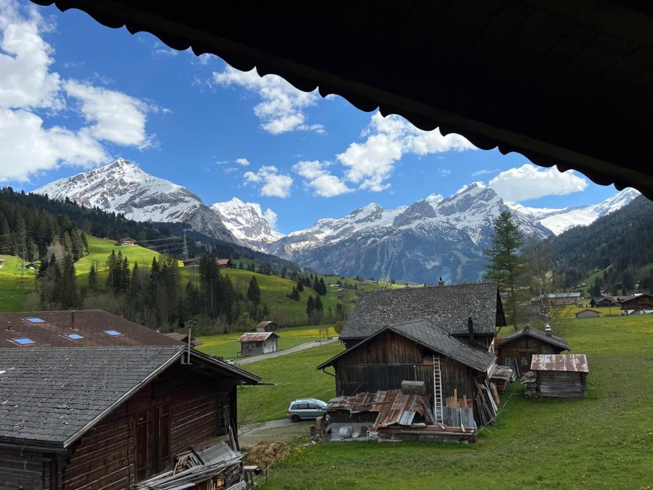 Beautiful Apartment With Stunning View Gsteig Kültér fotó