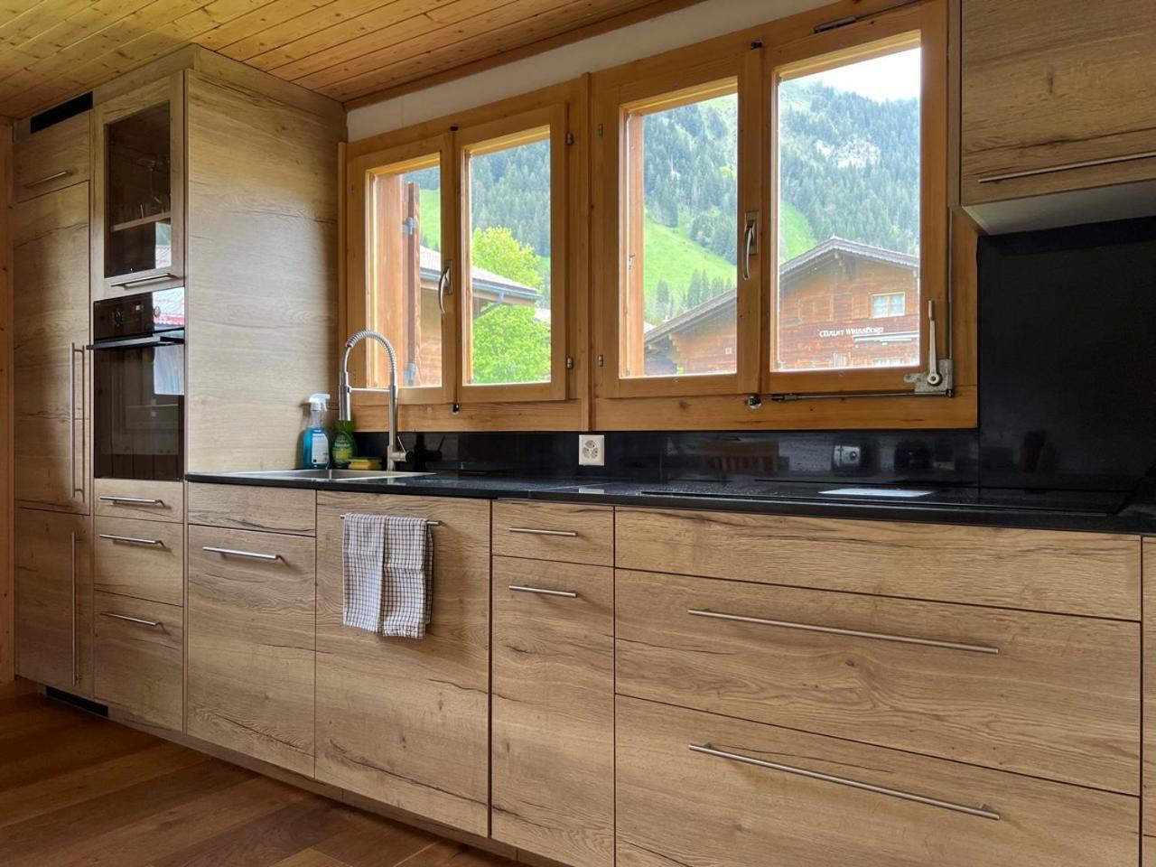 Beautiful Apartment With Stunning View Gsteig Szoba fotó